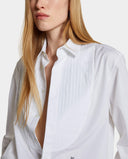 CAMASA DSQUARED2, Tuxedo, Front Plastron Detail, White