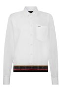 Camasa DSQUARED2, Logo Dsquared2, White