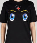 Tricou DSQUARED2, Insertie Blue Eyes, Negru