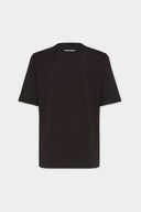 Tricou DSQUARED2, Heart Insert, Easy Fit, Black