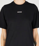 Tricou DSQUARED2, Small Front Logo, Red Details, Black