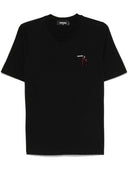 Tricou DSQUARED2, Crystal Embellished, Black