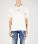 Tricou DSQUARED2, Full White, Logo Frontal