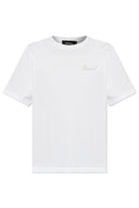 Tricou DSQUARED2, Logo Shimmering, White