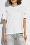 Tricou DSQUARED2, Logo Shimmering, White