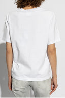 Tricou DSQUARED2, Logo Shimmering, White