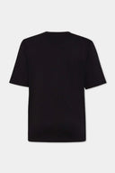 Tricou DSQUARED2, Easy Fit Crystal Logo, Black