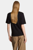 Tricou DSQUARED2, Easy Fit Crystal Logo, Black