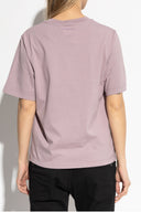 Tricou DSQUARED2, Logo Signature Print, Pink Beige