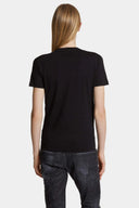 Tricou DSQUARED2, Just Right Fit, Red Label, Black
