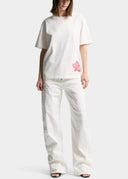 Tricou DSQUARED2, Hibiscus Breezy Fit T-Shirt