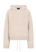 Hanorac DSQUARED2, Beige Hooded Sweatshirt