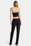 PANTALONI DSQUARED2, Daisy Tuxedo, Wool, Black