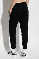 Pantaloni Dsquared2, Sweatpants with embroidered logo, Negru