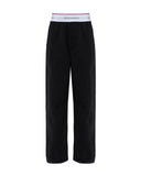 Pantaloni DSQUARED2, BLACK Wide-leg sweatpants