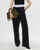 Pantaloni DSQUARED2, BLACK Wide-leg sweatpants