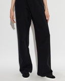 Pantaloni DSQUARED2, BLACK Wide-leg sweatpants