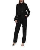 Pantaloni DSQUARED2, Creased trousers, Negru
