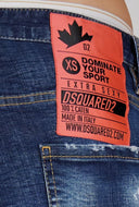 Jeans Dsquared2, Insertie Silver, Denim