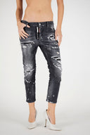 Jeans DSQUARED2, Cool Girl Cropped, Grey