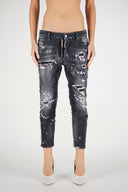 Jeans DSQUARED2, Cool Girl Cropped, Grey