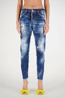 Jeans DSQUARED2, Skinny Dan Jean, Blue Denim