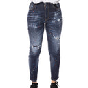 BLUGI  DSQUARED2, High Waist Cropped Twiggy Jeans, S75LB0623S30664470