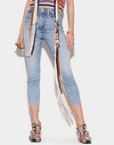Jeans  DSQUARED2, Twiggy Light Was High Waist Cropped