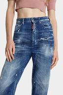 Jeans DSQUARED2, Medium Filo Blu Wash 80'S Jeans