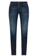 BLUGI DSQUARED2, NAVY BLUE Jeans "Medium Waist Jennifer"