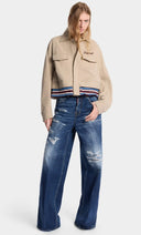 Jeans DSQUARED2, Medium Ripped Wash Baggy Traveller Jeans