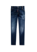 Jeans Dsquared2, Skinny Jeans Woman, Navy Blue