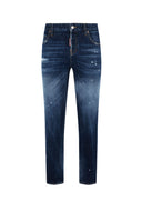 Jeans DSQUARED2, Medium Red Spots Wash Teddy Jeans