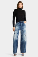 Jeans DSQUARED2, Brando Classic Baggy Jeans, Bleumarin