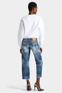 Blugi DSQUARED2, Brando Classic Jenna Jeans, Bleumarin
