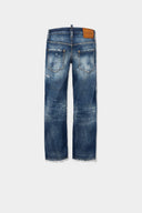 Blugi DSQUARED2, Brando Classic Jenna Jeans, Bleumarin