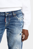 Blugi DSQUARED2, Brando Classic Jenna Jeans, Bleumarin