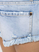 Pantaloni Scurti Dsquared2, Denim, S75MU0342S30663470