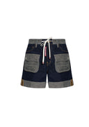 Pantaloni scurti DSQUARED2,  Cargo  shorts, Bleumarin