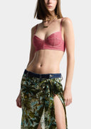 Sutien DSQUARED2, Oxford Denim Tiki Bra
