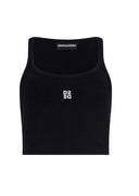 Top DSQUARED2, D2 Upside Down Sexy Tank Top, Black
