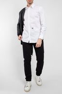 Camasa DSQUARED2, Ibrahimovic long-sleeve, Alb