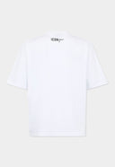 Tricou DSQUARED2,ICONique Loose Fit T-Shirt,  Hats Print Alb