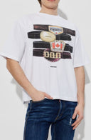 Tricou DSQUARED2, Dsquared2 WHITE T-shirt with logo