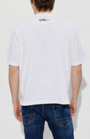 Tricou DSQUARED2, Dsquared2 WHITE T-shirt with logo