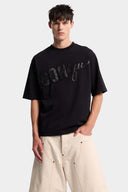 Tricou DSQUARED2, ICONique Loose Fit T-Shirt, Black