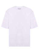 Tricou DSQUARED2, ICONique Loose Fit T-Shirt, Dirty Alb