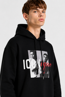 Hanorac DSQUARED2, Logo ICONIQUE, Negru 4