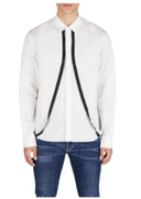Camasa DSQUARED2, ZIp Insert, White