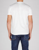Tricou DSQUARED2, Icon Heart Pixel, Alb